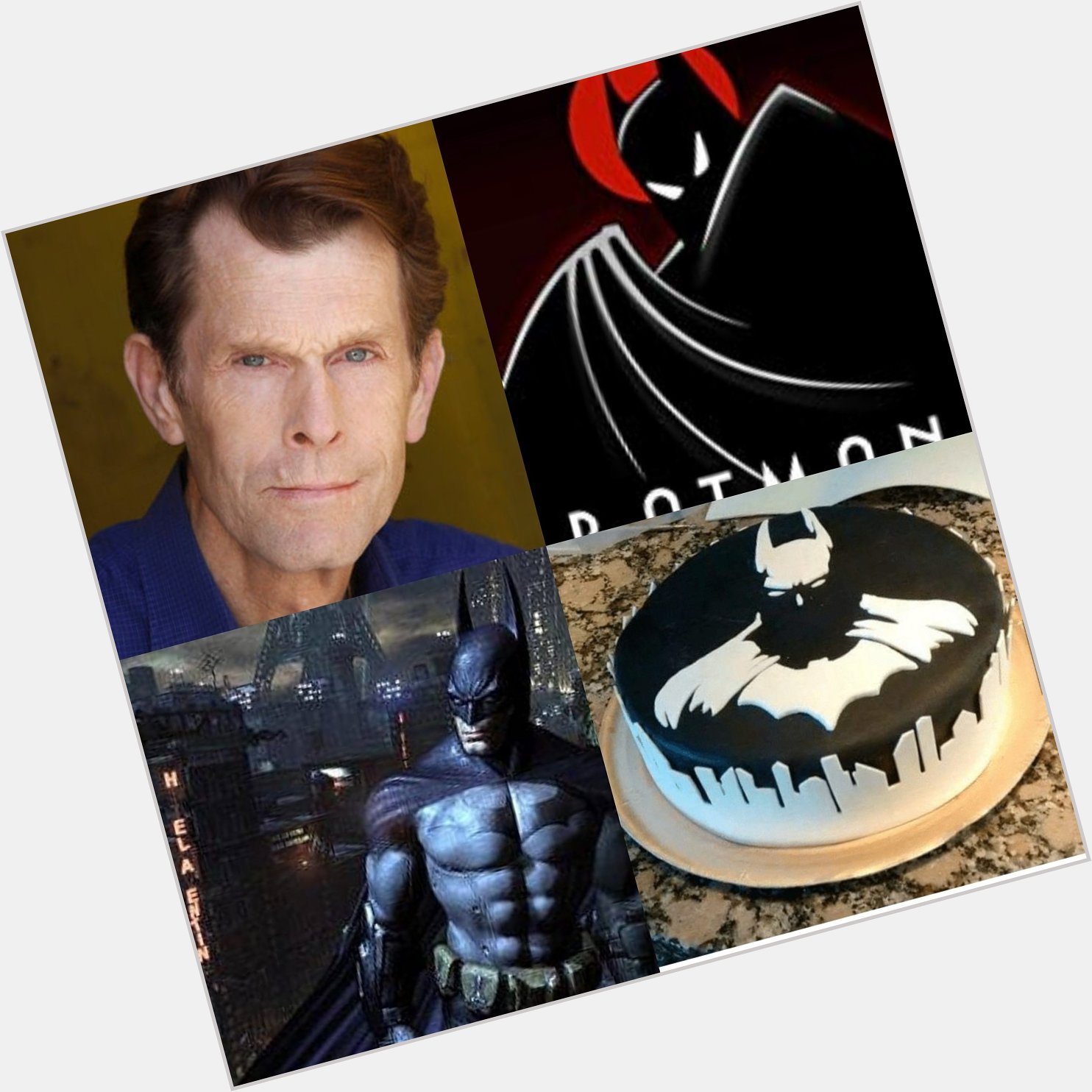  A big happy birthday to Kevin Conroy who is the greatest voice for Batman ever!     