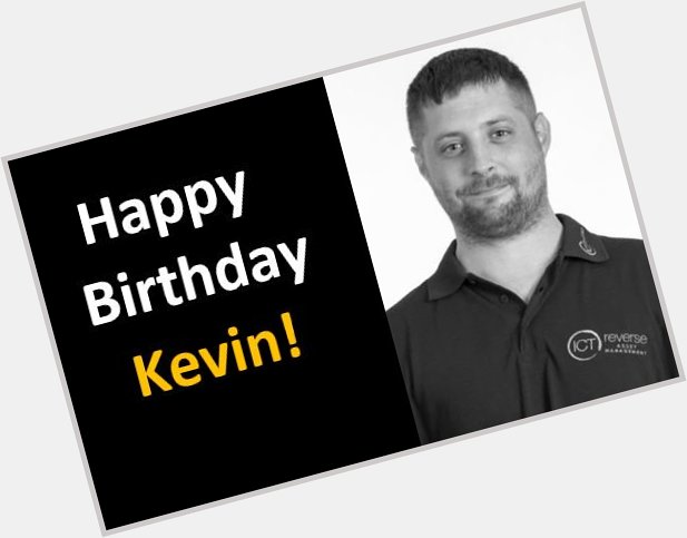 Happy Birthday Kevin Davies! From all your mates at ICT Reverse 