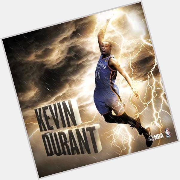 Happy birthday  Kevin Durant 