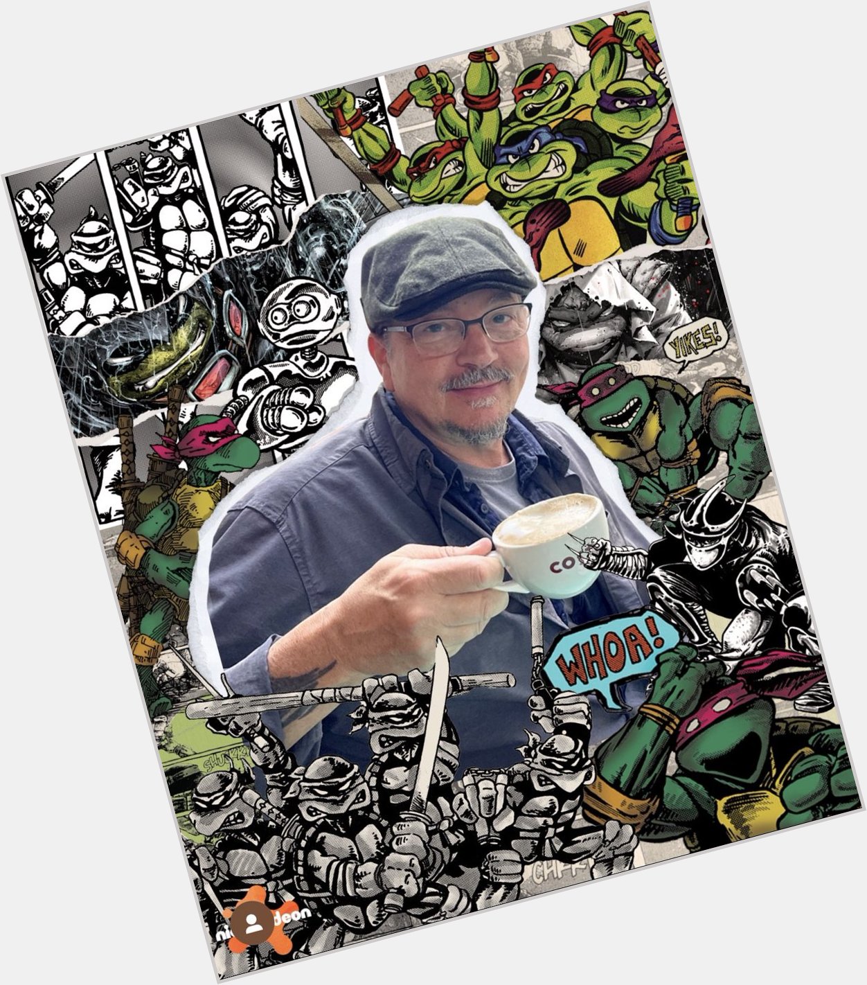 Happy birthday to Kevin Eastman, the co creator of tmnt    