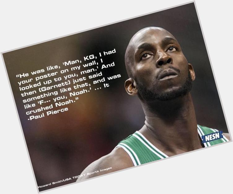 Happy Birthday to the 15-Time NBA All-Star and 1-time NBA Champion, the savage beast, Kevin Garnett!   