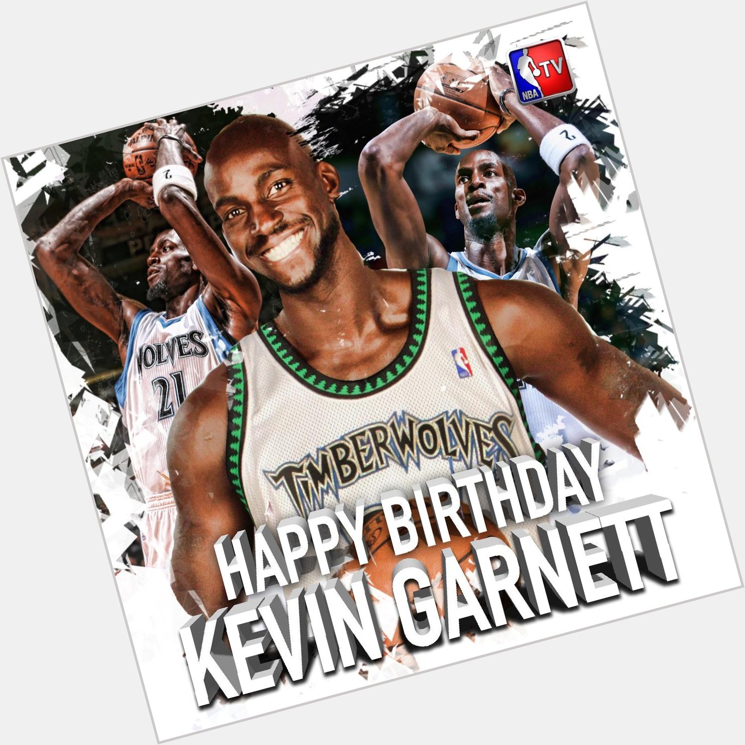 Join us in wishing 15-time All-Star and 2008 champion Kevin Garnett a Happy Birthday! 