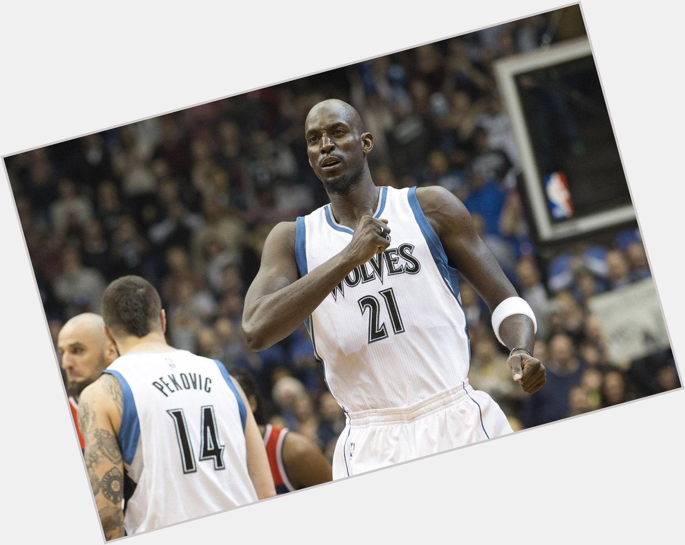 Join us in wishing PF Kevin Garnett, a.k.a. \"The Big Ticket\", a very Happy Birthday!  