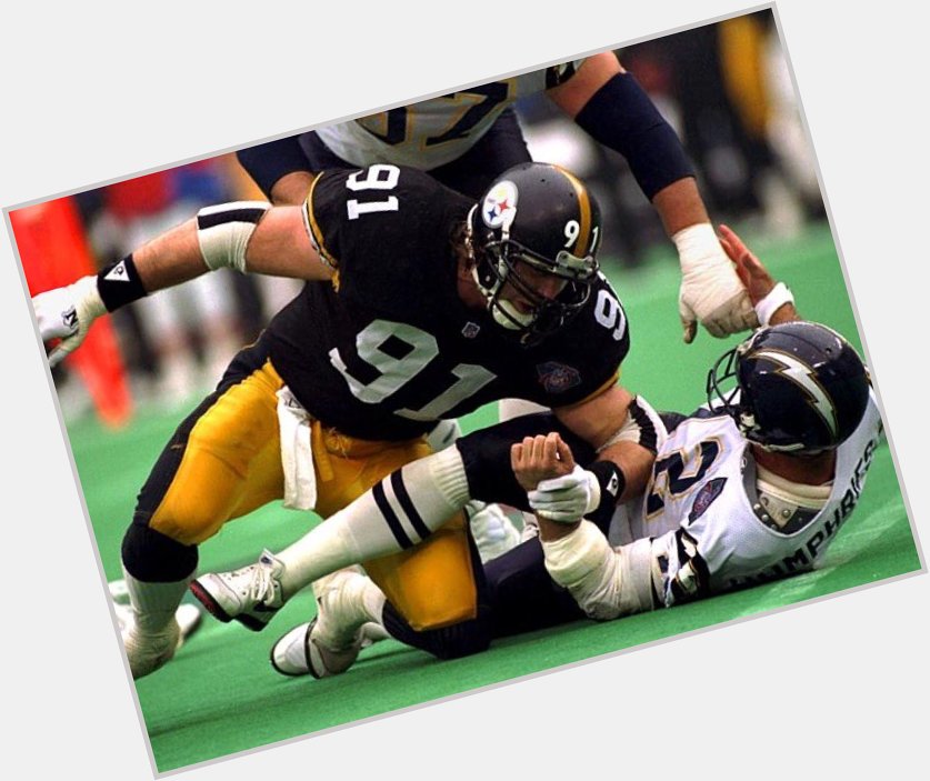 Wish Kevin Greene a happy birthday today...otherwise he will sack you or hit you with a flying forearm. 