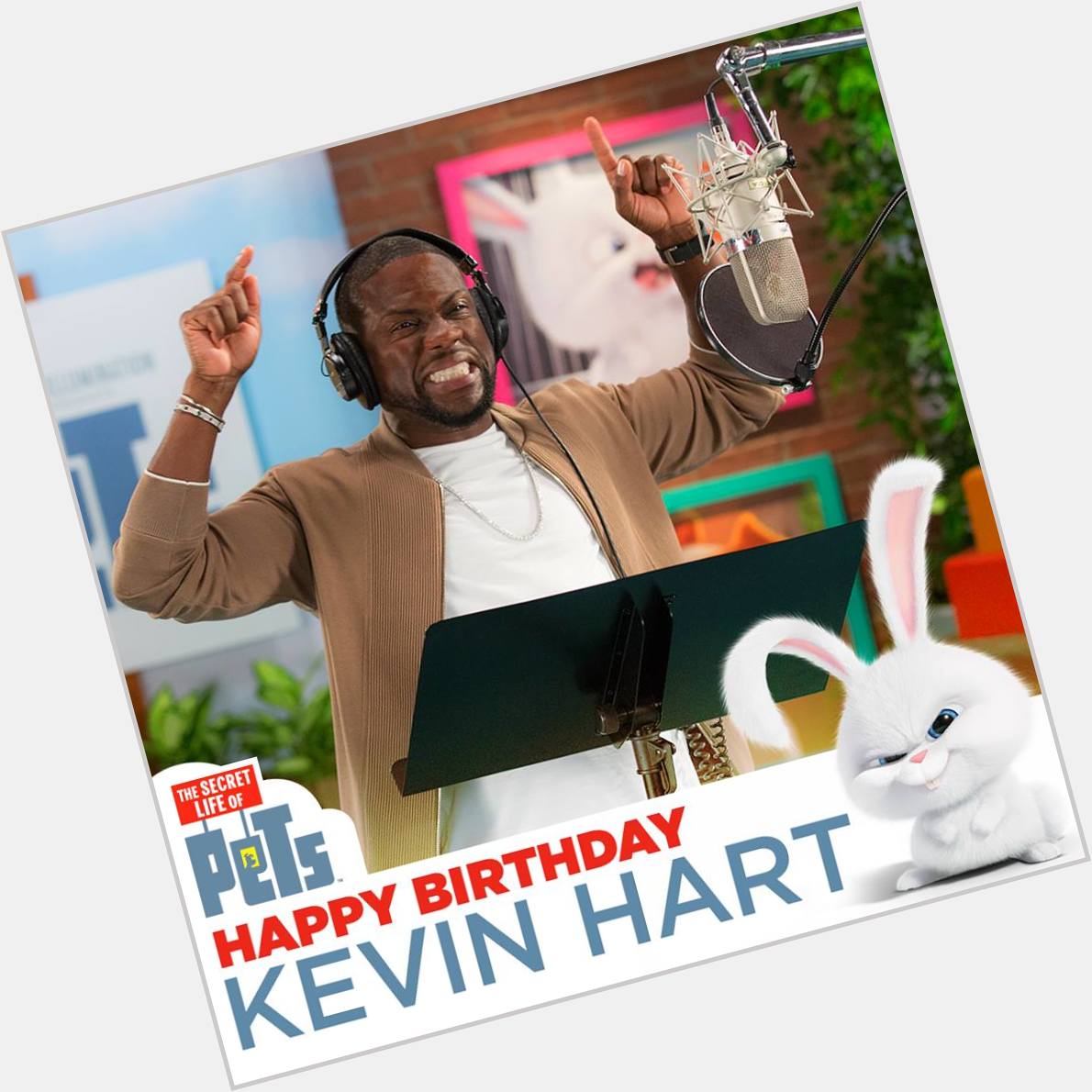 Happy Birthday Kevin Hart, the voice behind Snowball. 