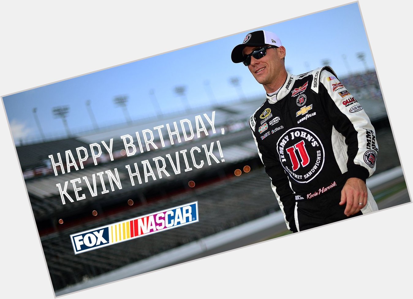 To help us wish 2014 Sprint Cup champion a very Happy Birthday! »  