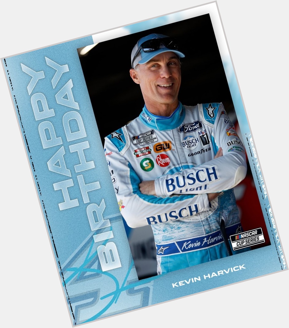 Have a cold one for us! Happy birthday, Kevin Harvick!  