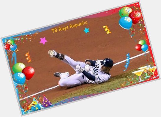 Wishing a very Happy Birthday to the Outlaw, CF Kevin Kiermaier. Hope you\re feeling better. 