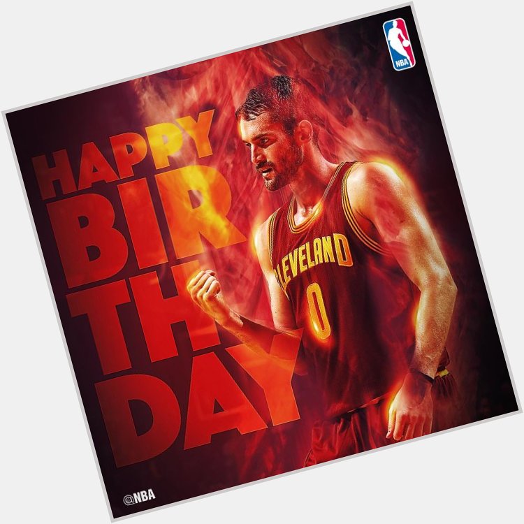 X4 NBA All-Star
NBA Champion 

Happy 29th Birthday to Kevin Love!!  