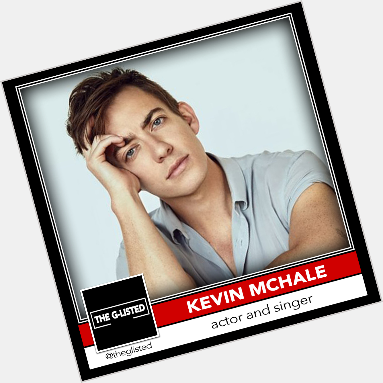 Happy birthday to actor Kevin McHale!!! 