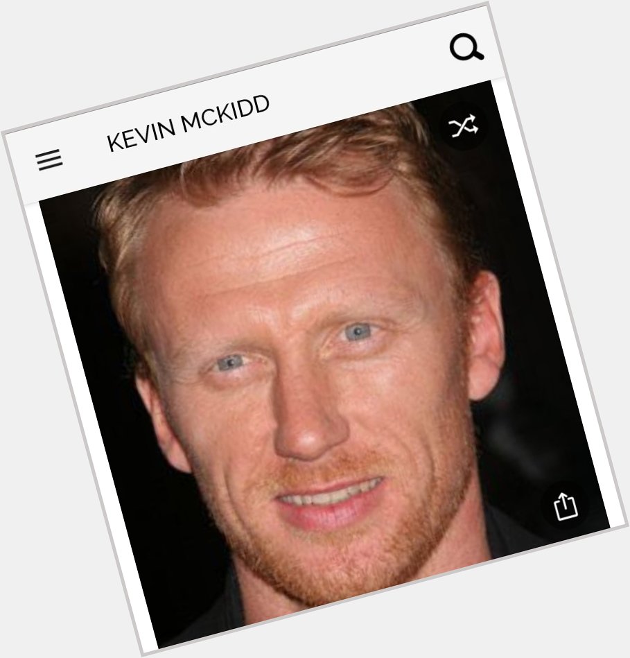 Happy birthday to this great actor.  Happy birthday to Kevin McKidd 