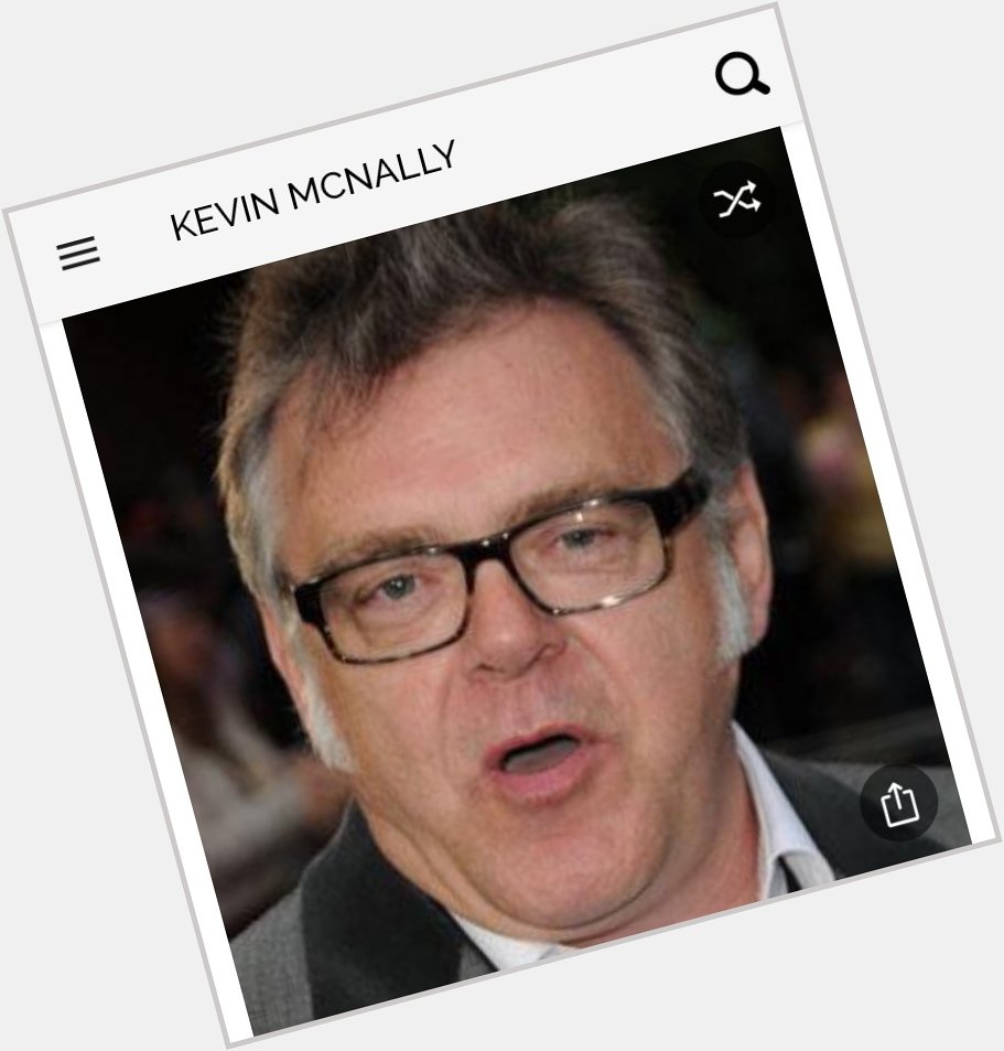 Happy birthday to this great actor.  Happy birthday to Kevin McNally 