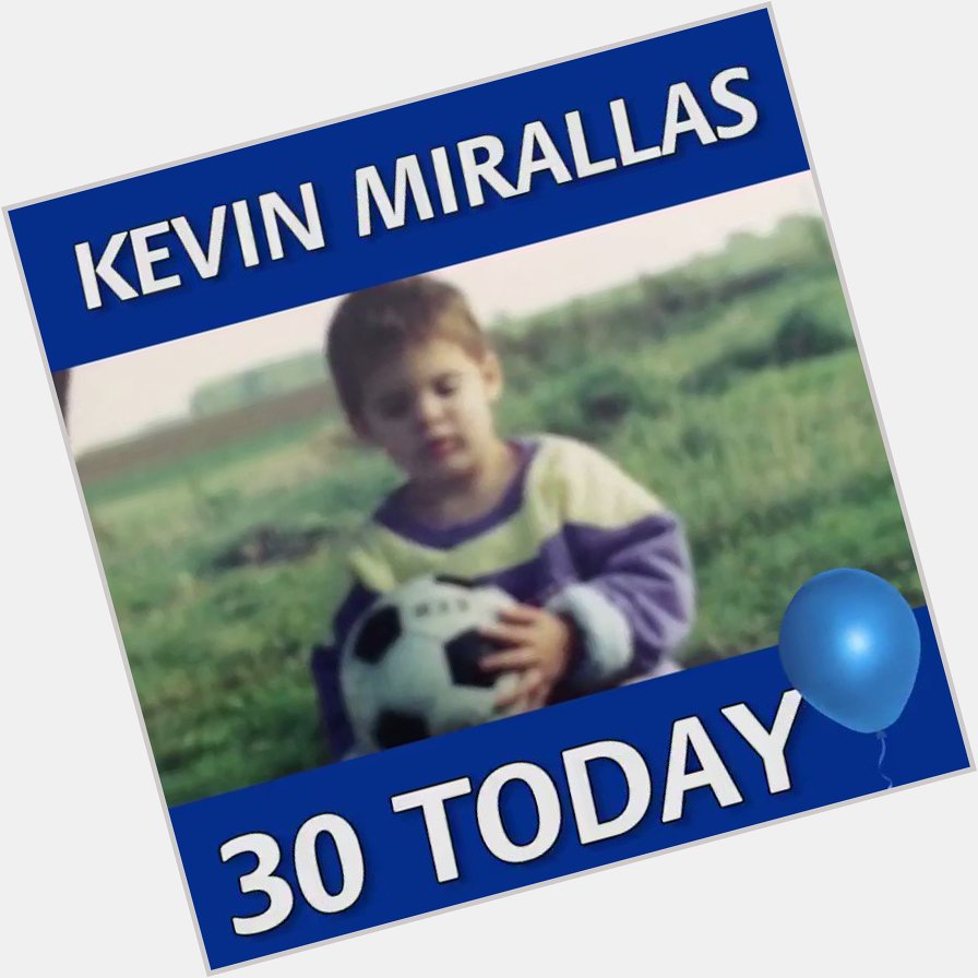 Happy Birthday Kevin Mirallas who turns 30 today! 