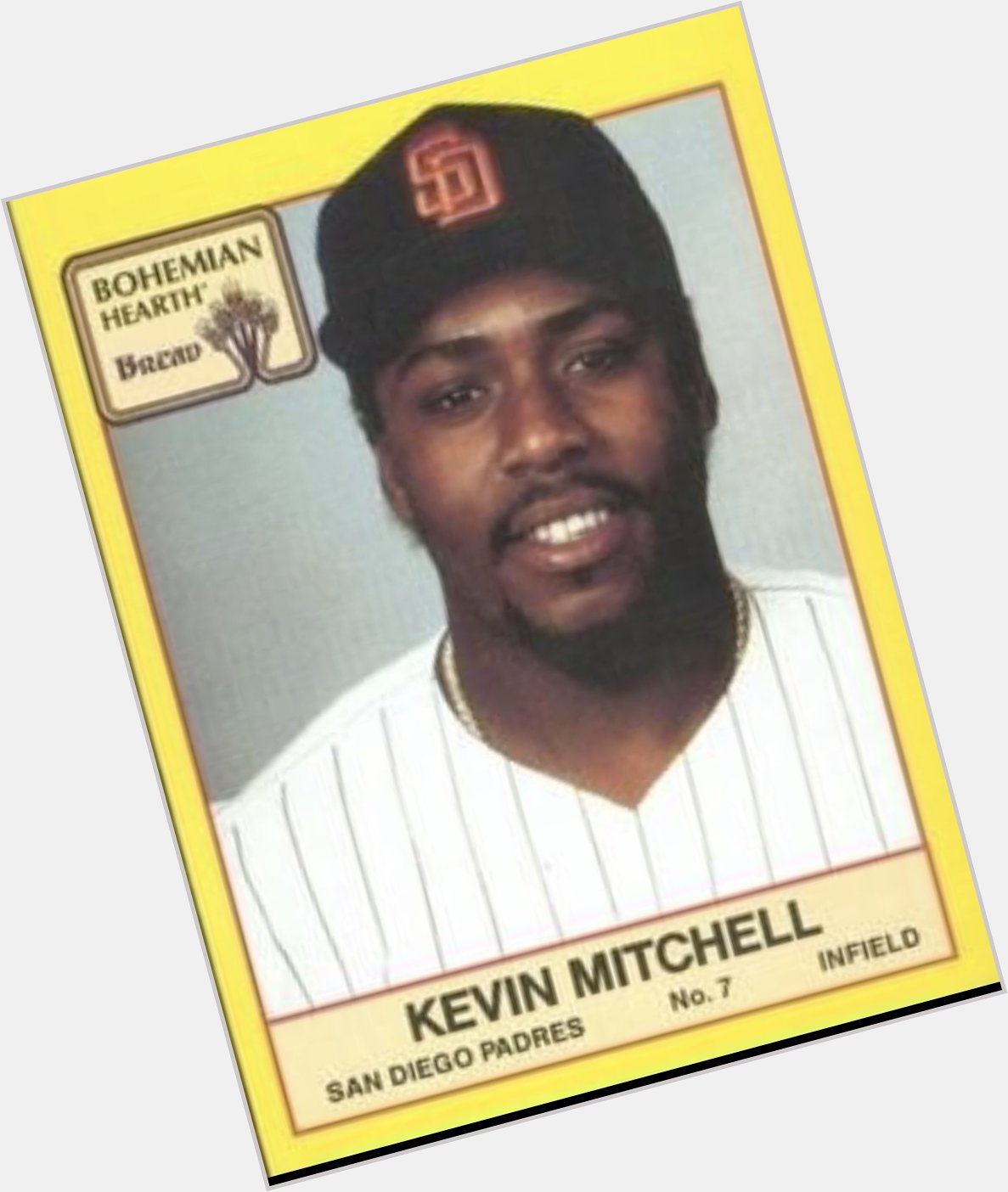 A Happy Birthday to former 3B and Outfielder Kevin Mitchell 