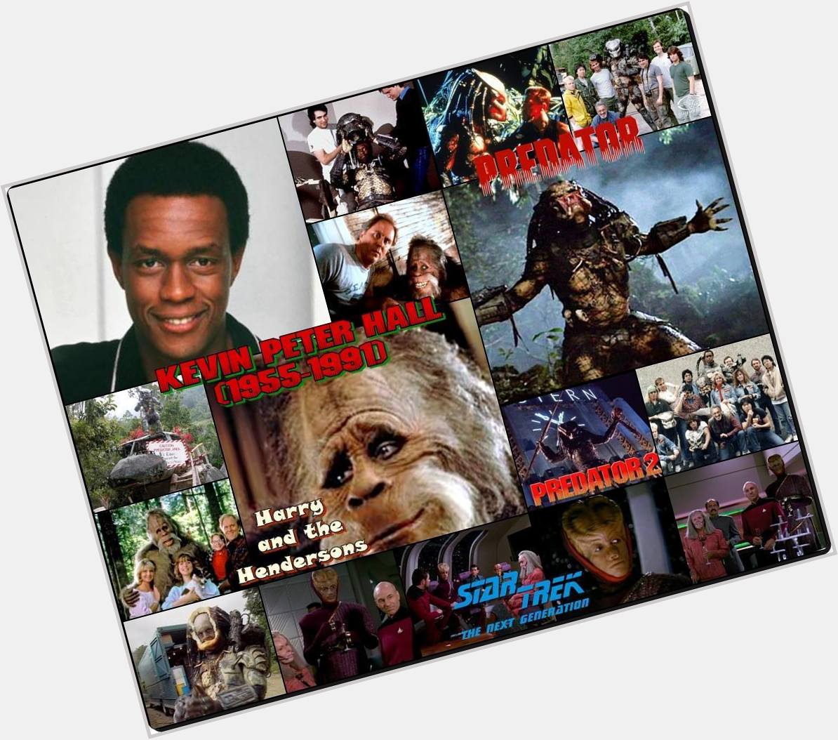 5-09 Happy birthday to the late Kevin Peter Hall.  