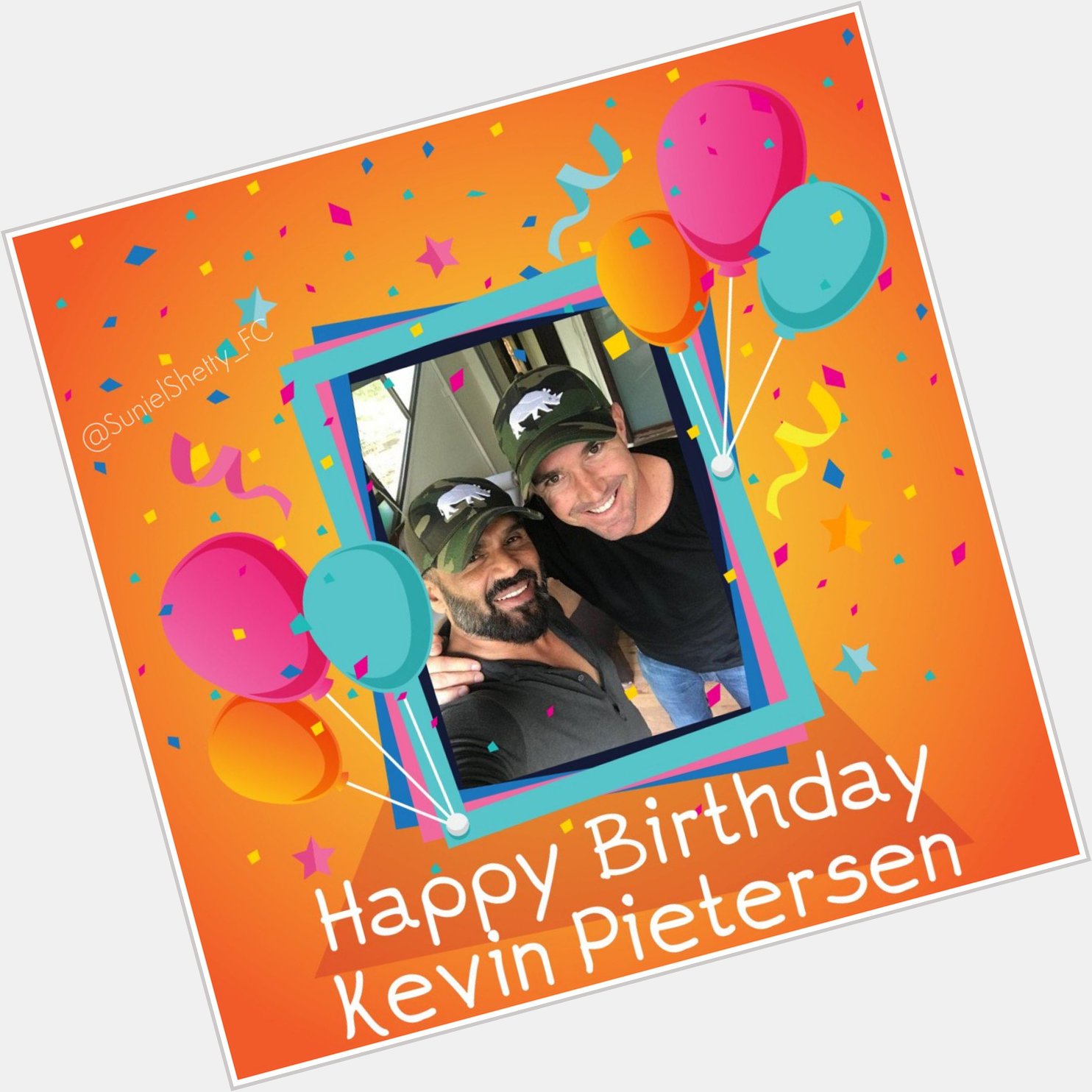 Wishes a very happy birthday to KP Kevin Pietersen ..   