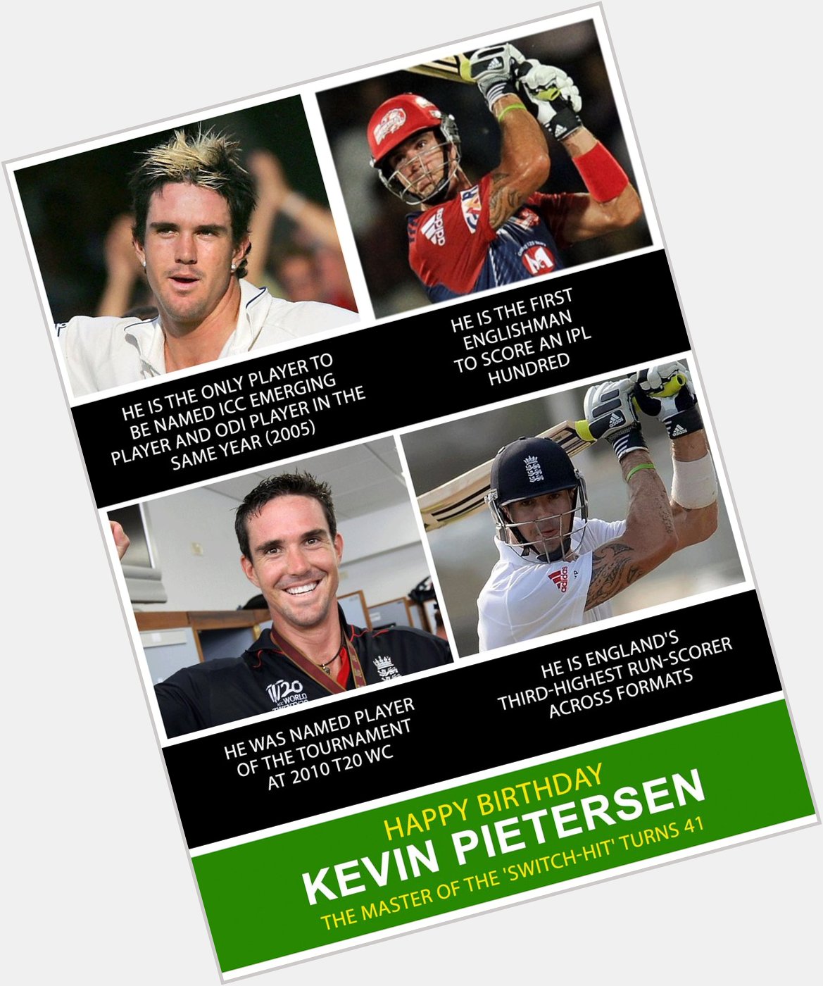 Happy Birthday Kevin Pietersen.   
