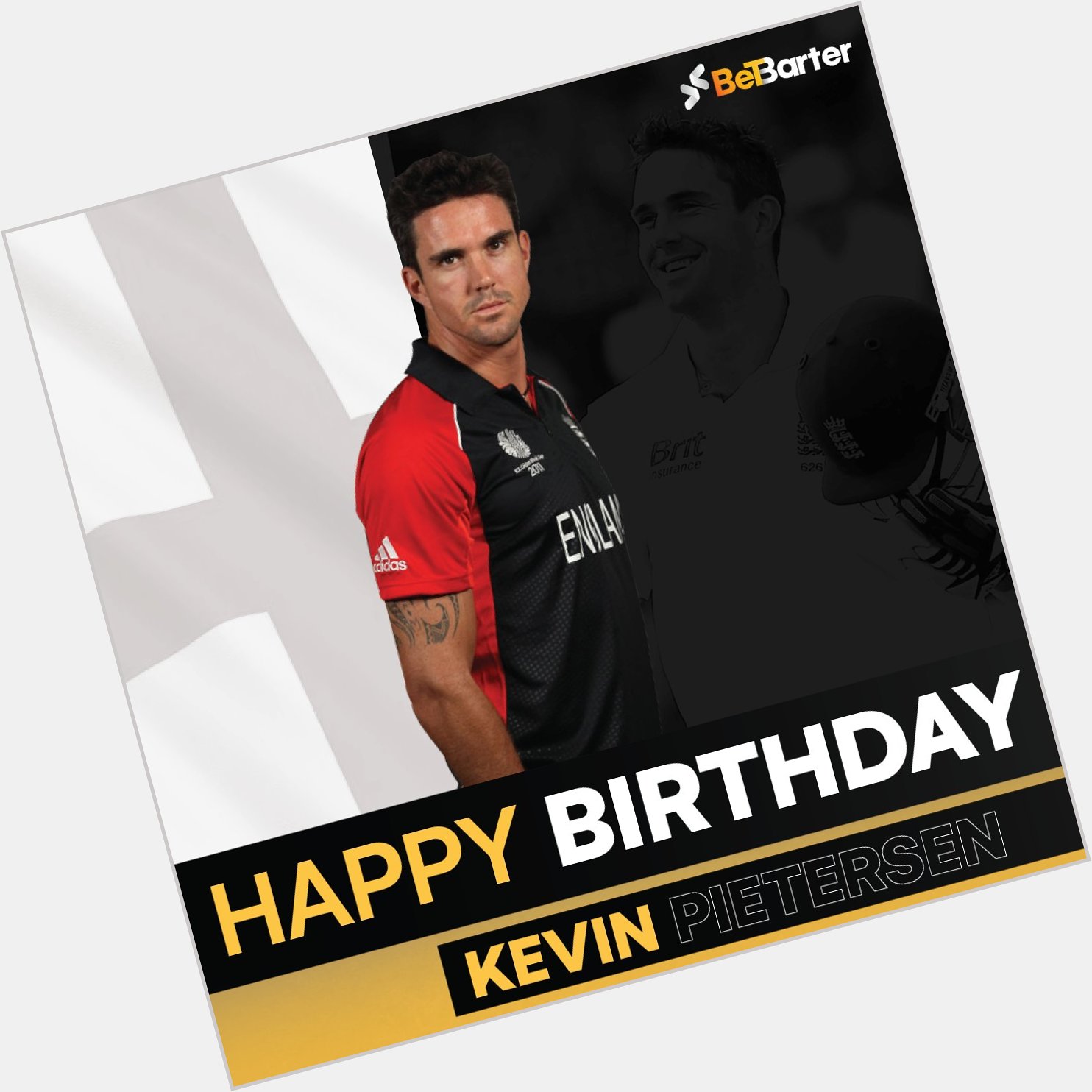 Wishing Kevin Pietersen, a very happy birthday!      