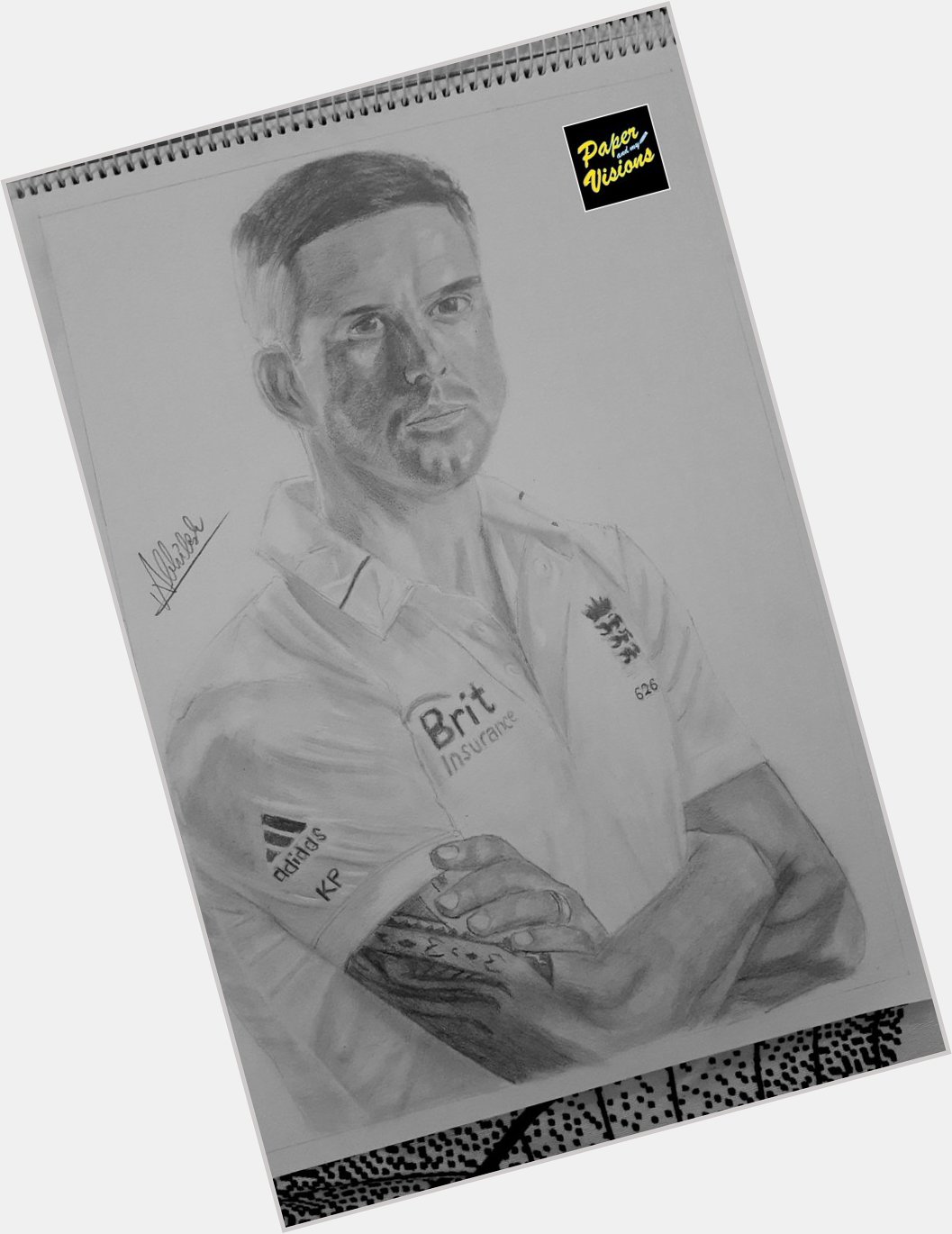 \" Hold onto your hats,
  This is KEVIN PIETERSEN \"

Happy birthday KP   