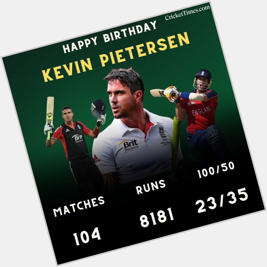 Happy Birthday Kevin Pietersen    
