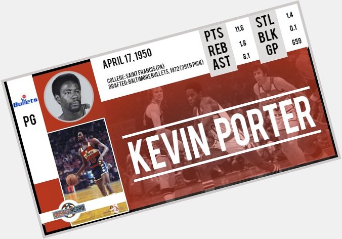 Happy Birthday Kevin Porter   