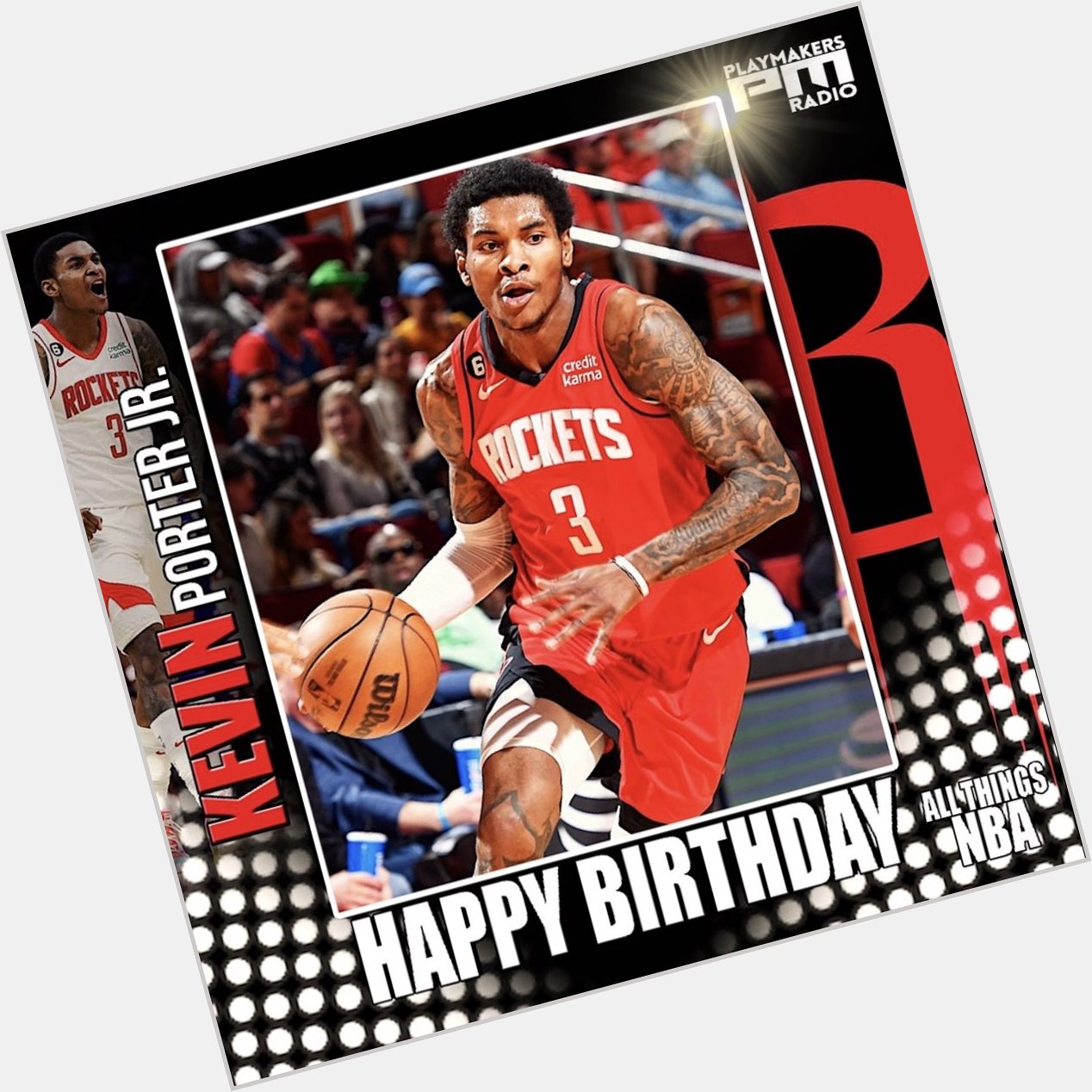 Join us in wishing Houston star G/F Kevin Porter Jr. (KPJ) a very happy 23rd birthday!!!  