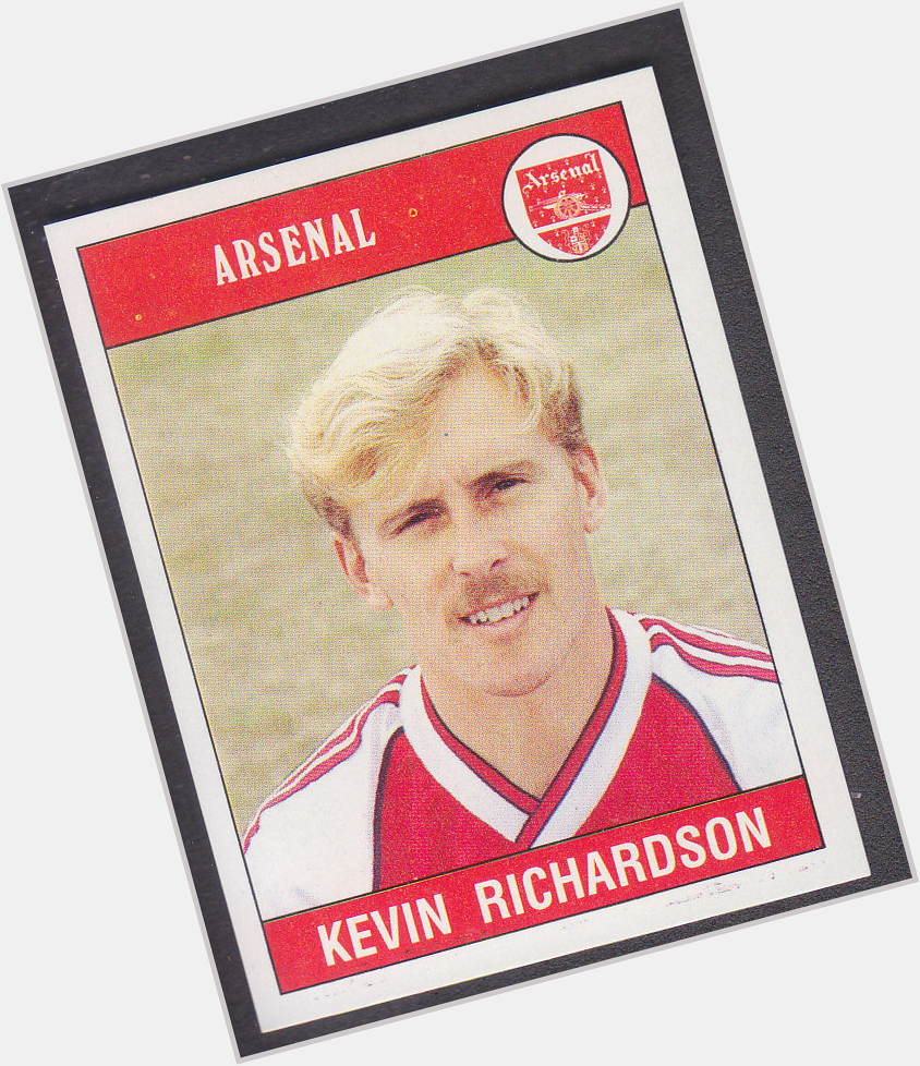 Happy 58th Birthday to Kevin Richardson. 96 games and 5 goals for Arsenal 1987-1990. 