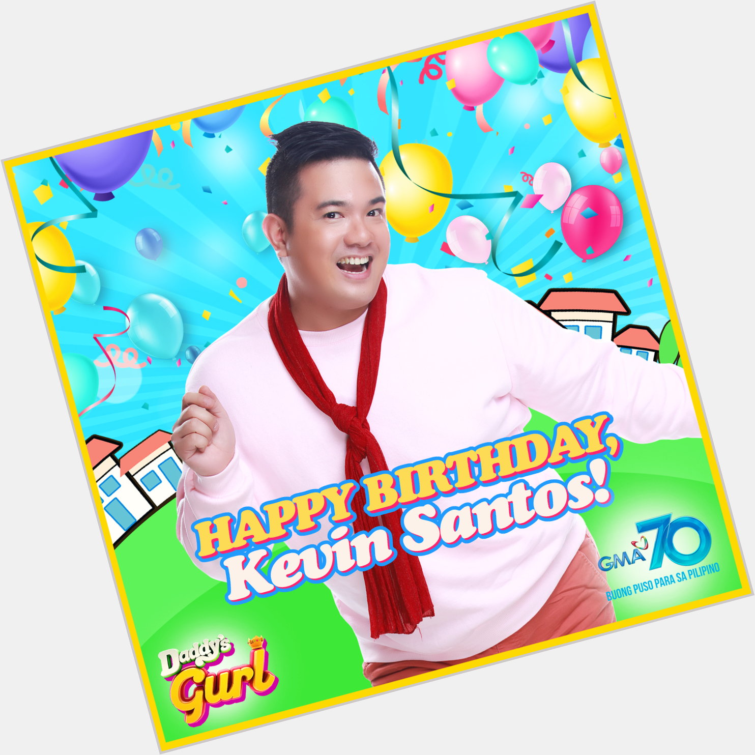 Happy birthday, Kevin Santos! Your family wishes you all the best! 