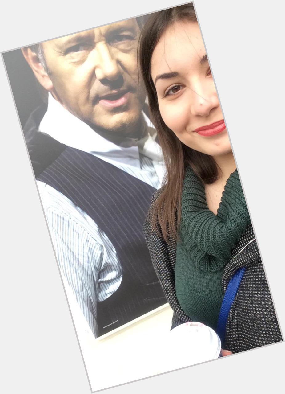 Happy birthday, Kevin Spacey! Here\s the selfie we took before you were getting ready to go on stage  
