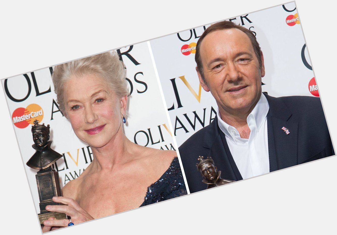 Happy birthday to Helen Mirren and Kevin Spacey. What would you cast them in together? 
