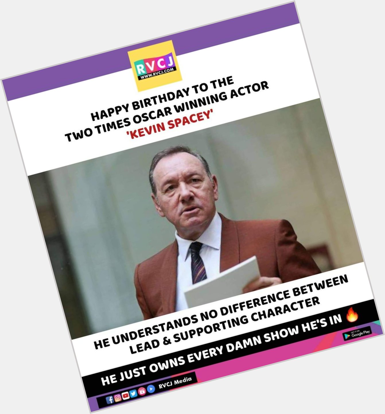 Happy Birthday Kevin Spacey!    
