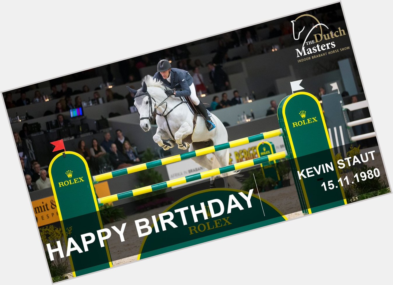 Happy Birthday to Kevin Staut, Rolex Grand Prix 2014 winner!   