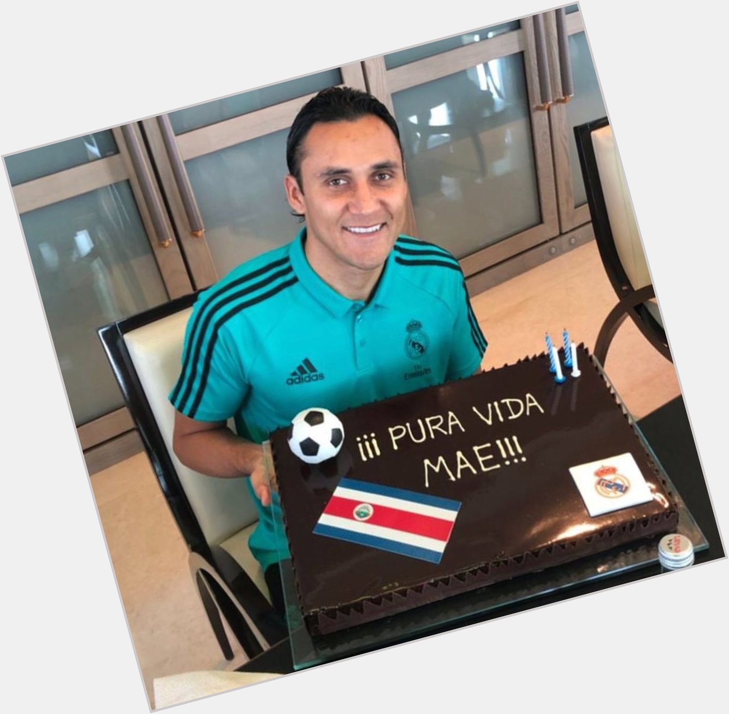 Happy 31st birthday to Keylor Navas.
He\s been good for Madrid in tough times. 