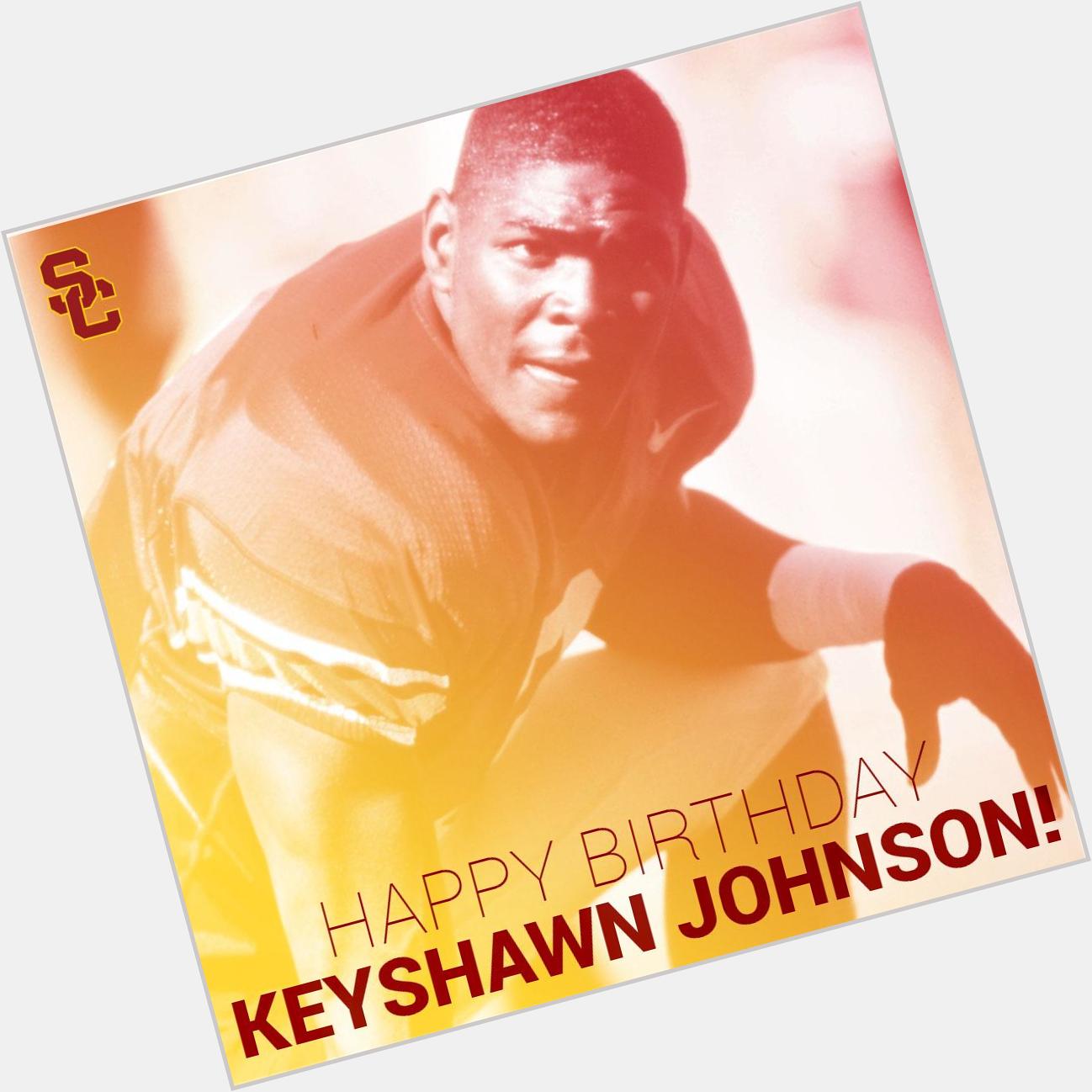 Happy Birthday Keyshawn Johnson!  In two bowl games at USC, he made a combined 20 catches for 438 yards and 4 TDs. 
