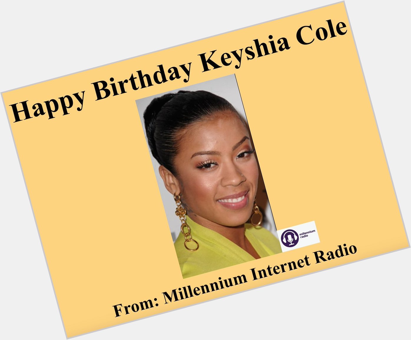 Happy Birthday to singer, songwriter, actress, and television producer Keyshia Cole! 