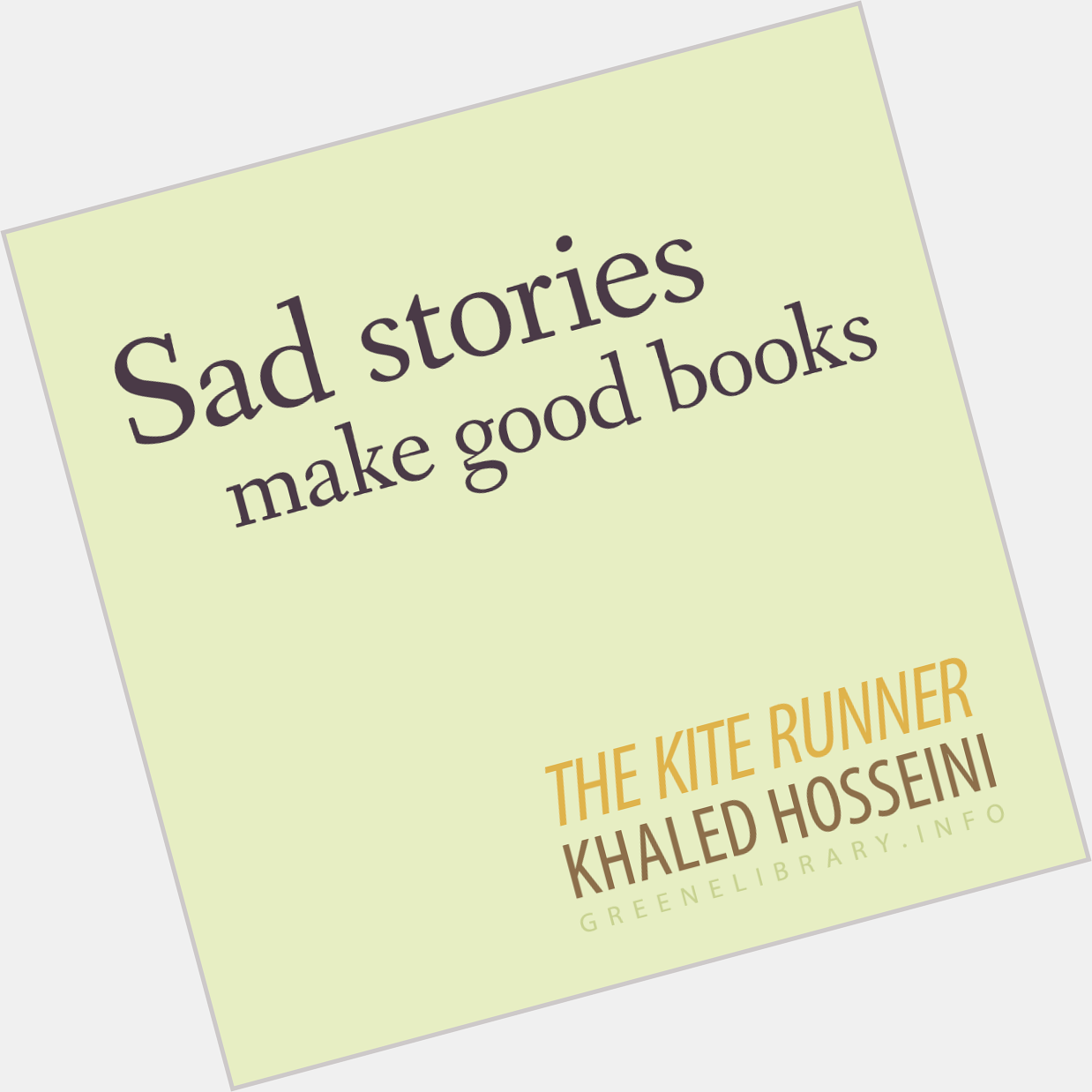 Happy birthday to author Khaled Hosseini. 