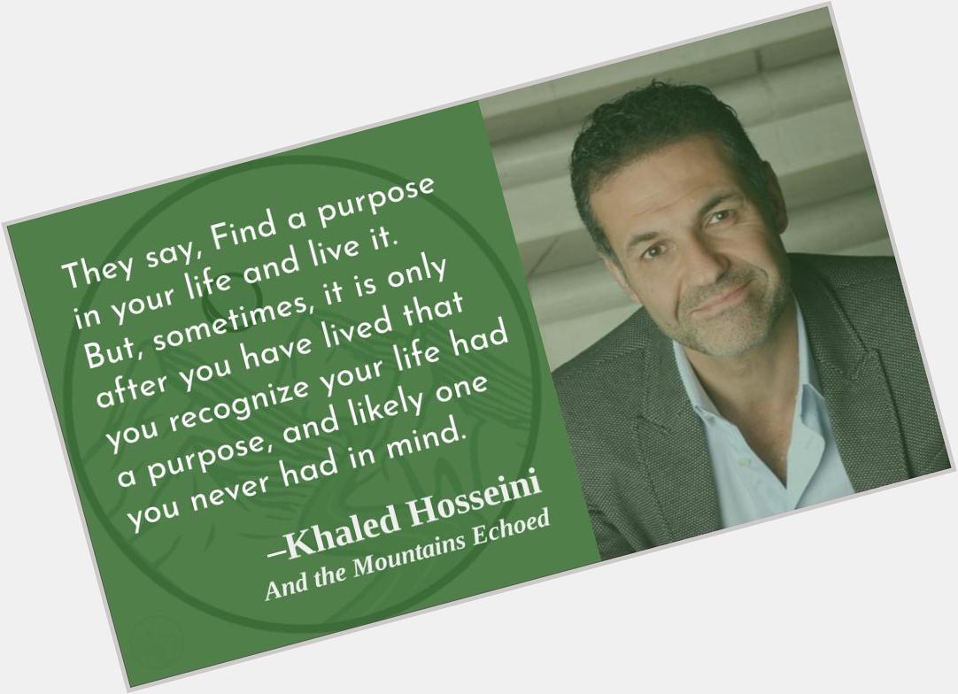 That hardly seems fair!

Happy birthday, Khaled Hosseini!   