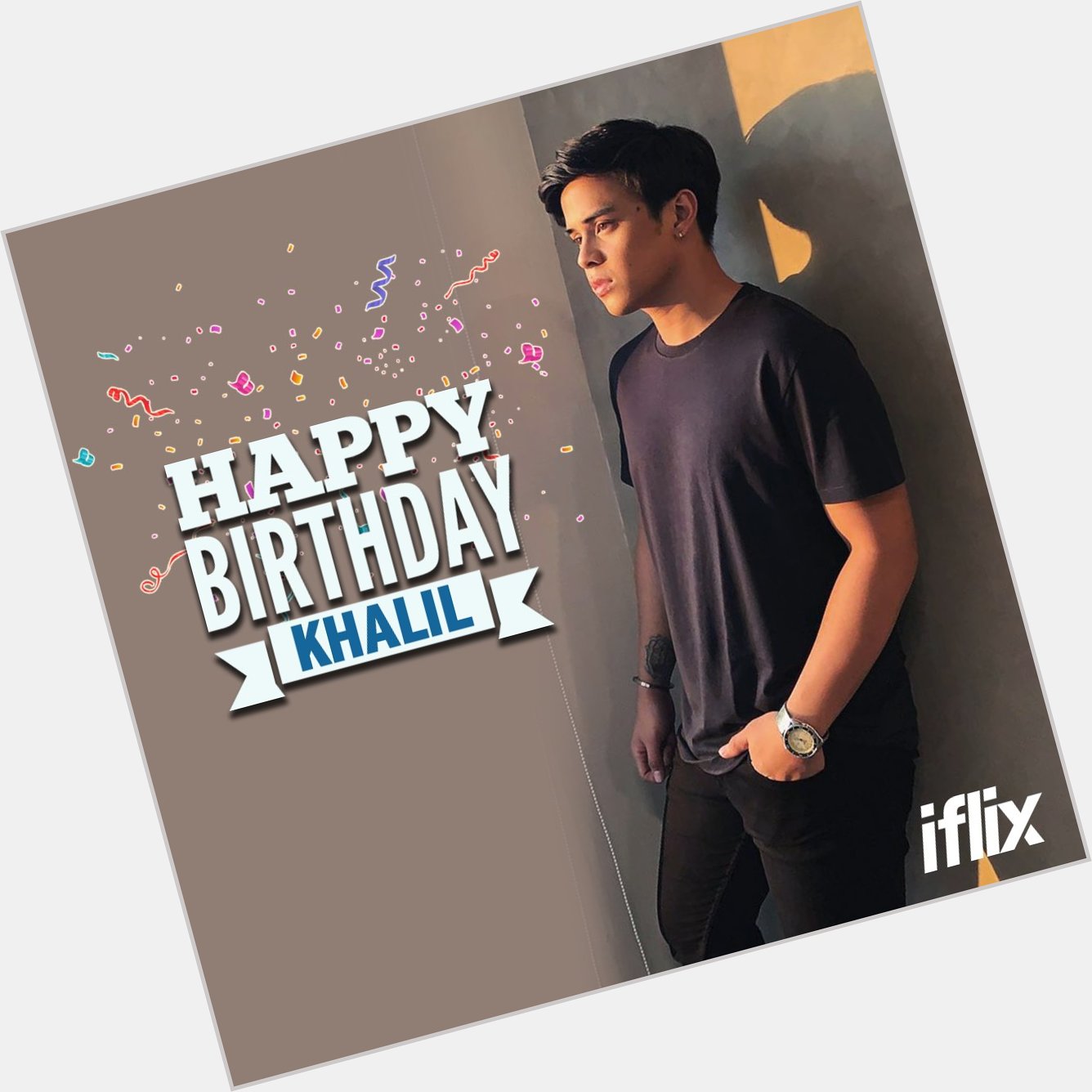 Happy Birthday to one of our newest Kapuso actors KHALIL RAMOS! Stay safe and blessed.   