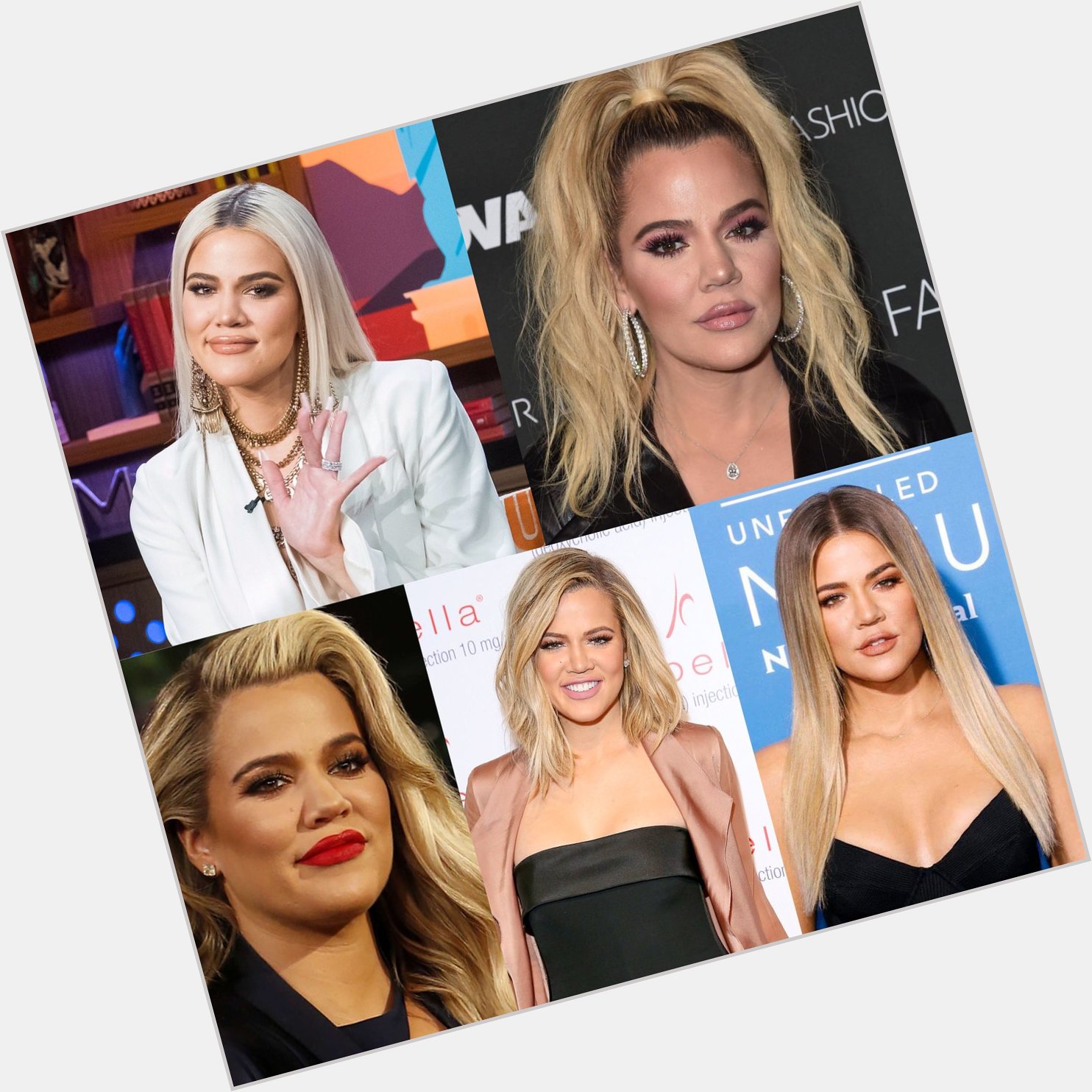 Happy 36 birthday To Khloe Kardashian . Hope that she has a wonderful birthday .        