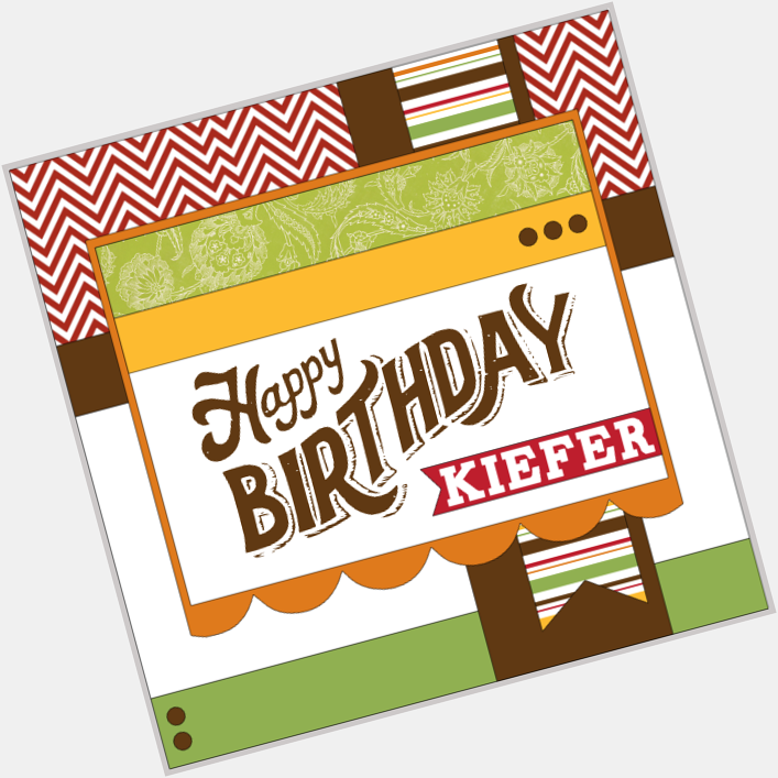 Today is Kiefer Sutherland\s birthday! Happy birthday   