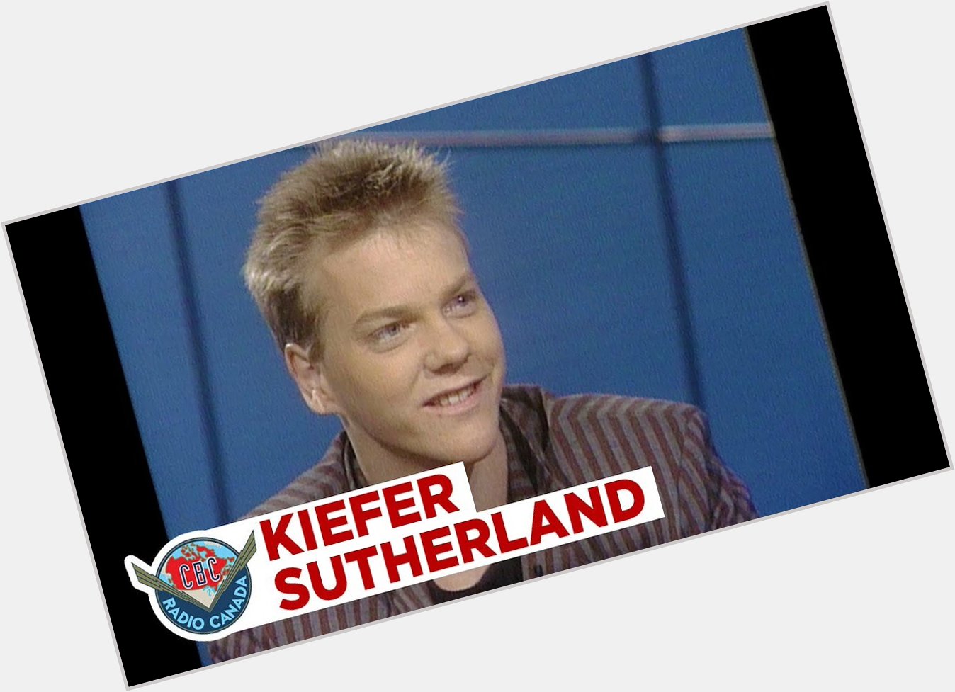 December 21:Happy 53rd birthday to actor,Kiefer Sutherland (\"Young Guns\") 
