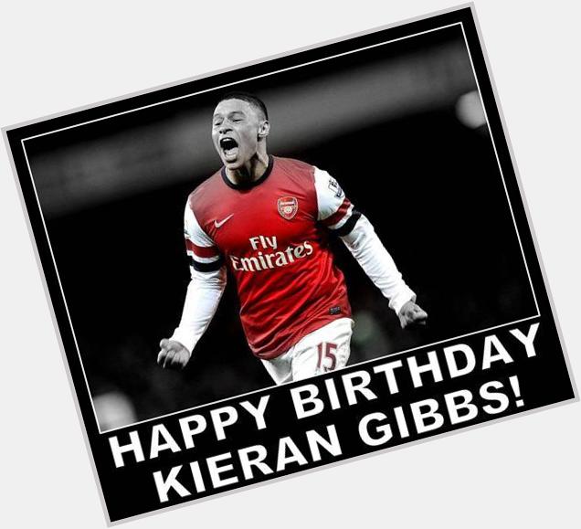 A very Happy 25th Birthday to Left Back Kieran Gibbs! 