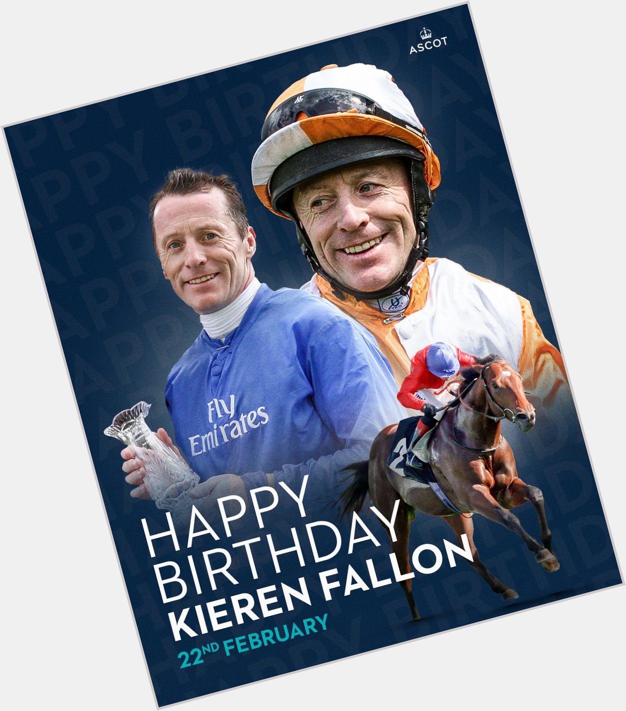 Happy Birthday to Kieren Fallon!

Send your birthday messages below! 