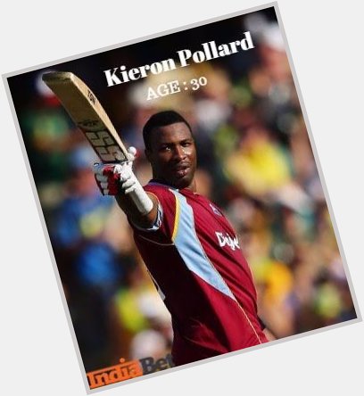 Kieron Pollard celebrates his birthday today. Happy birthday Kieron!    