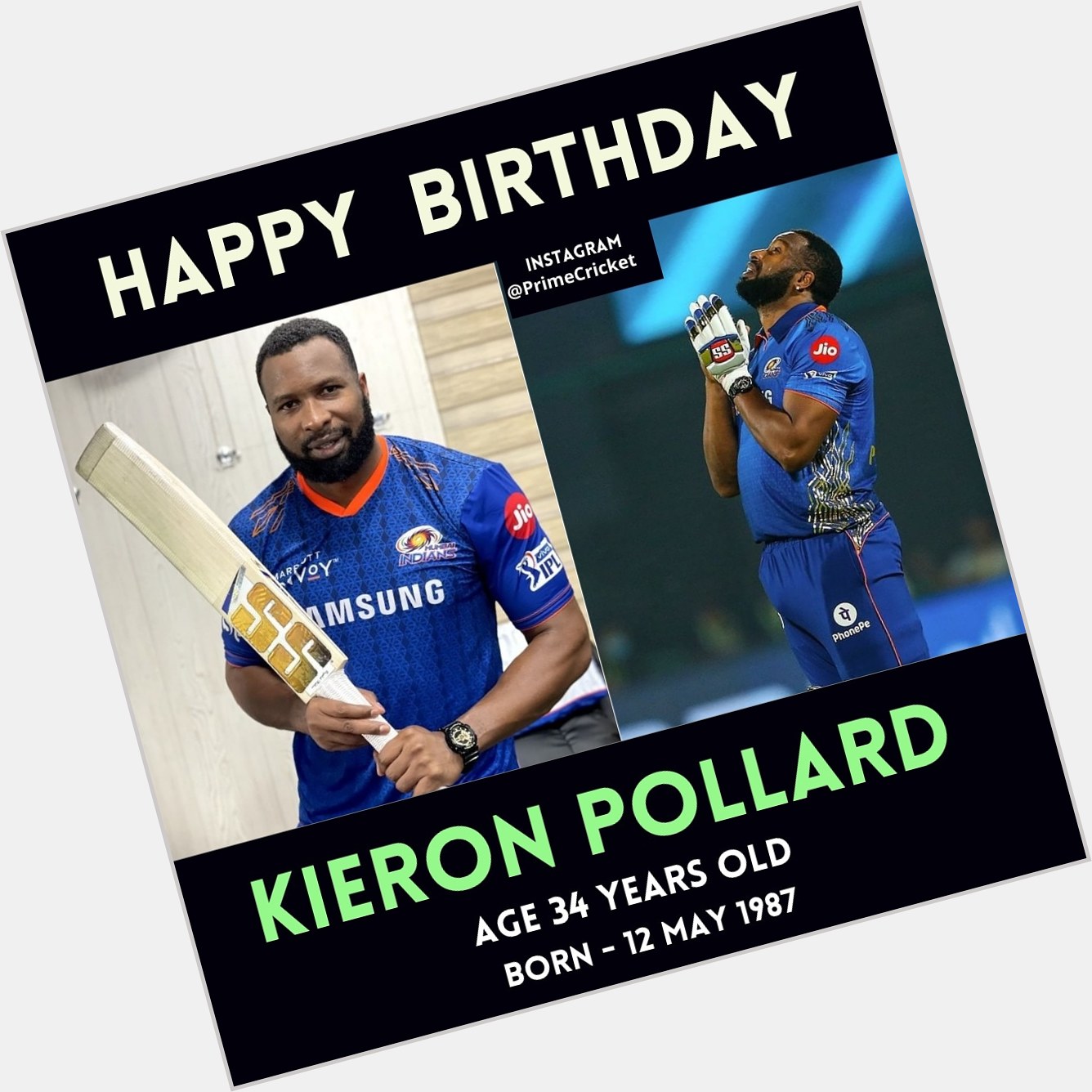 Happy Birthday Kieron Pollard   
