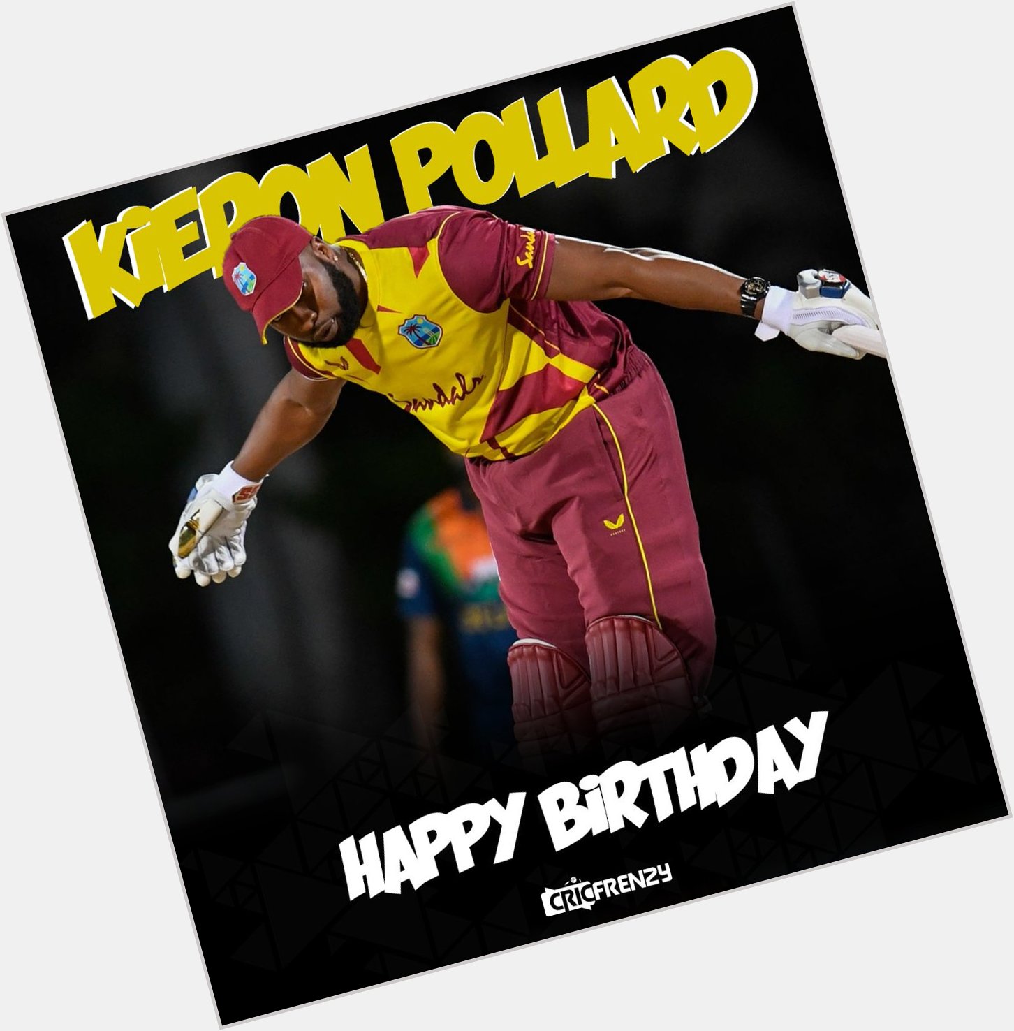 Happy Birthday to the LEGEND Kieron Pollard    