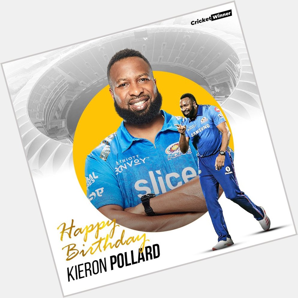 Wishing a very happy birthday to Kieron Pollard    
