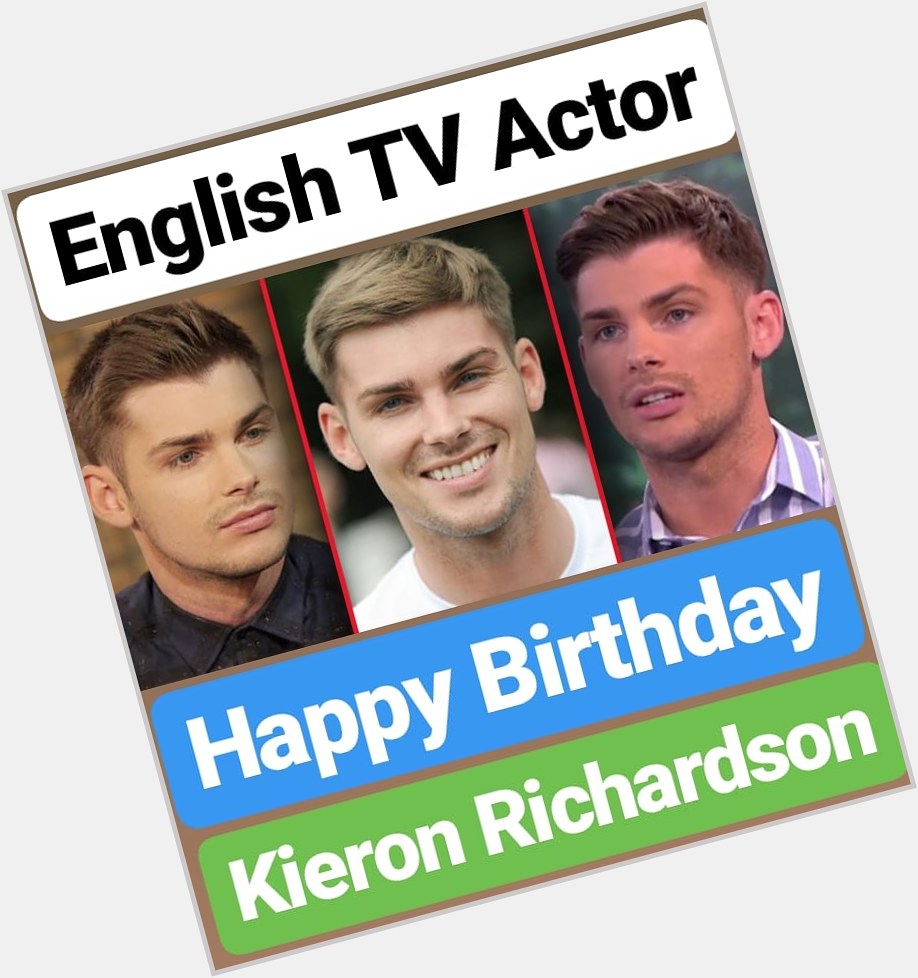 Happy Birthday
Kieron Richardson  