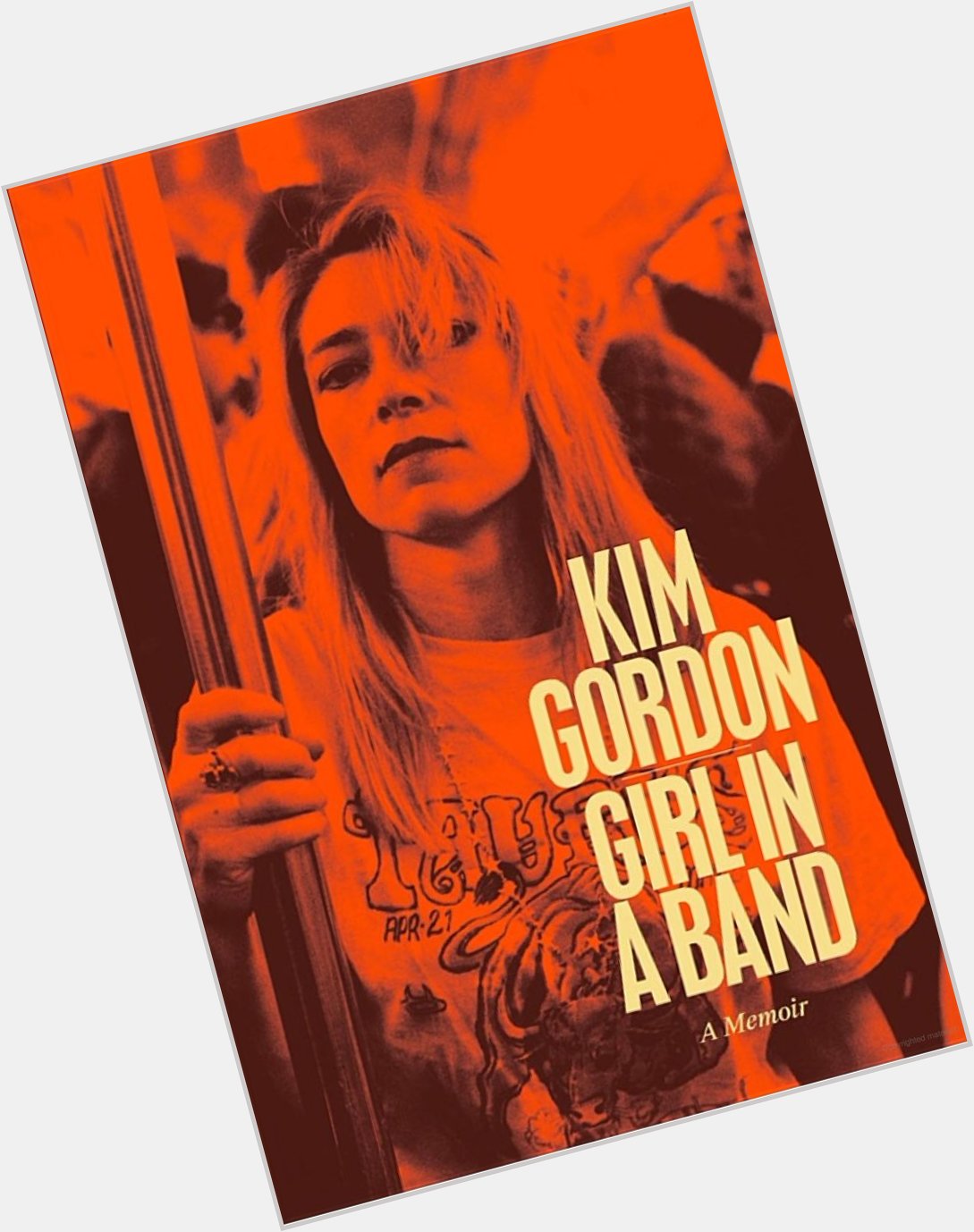 Happy birthday to former Sonic Youth legend Kim Gordon. This is one of the better memoirs out there. 
