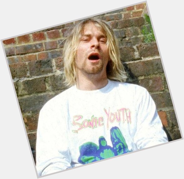 Happy birthday Kim Gordon. You know you re cool when Kurt Cobain wears your band s tee shirt 
